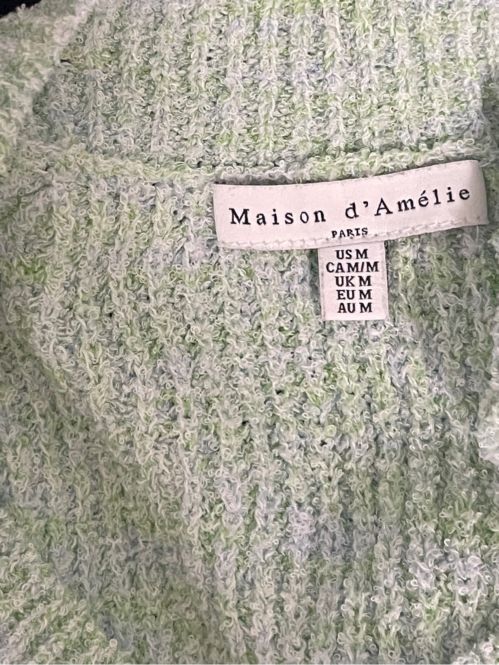 Light Green Rib Knit Halter Tank Top - Picture 3 of 3